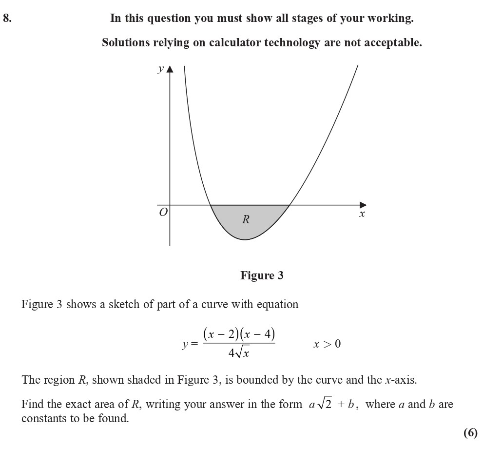 In-this-question-you-must-show-all-stages-of-your-working-Edexcel-A-Level Maths Pure-Question 12-2022-Paper 2.png